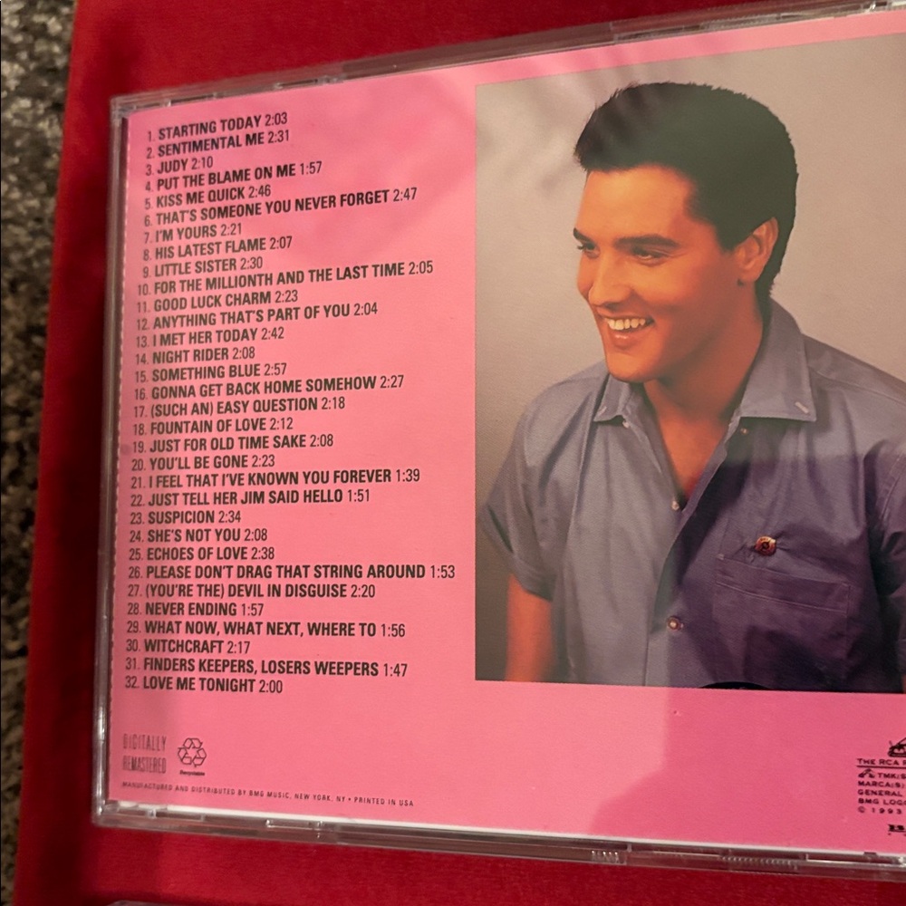EUC-Like New:Elvis Presley Boxed Set of 5 Music CDs: The Essential 60’s Masters - Picture 8 of 17